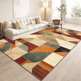Abstract Geometry Carpet - Home Decoration Rug for Living Room & Corridor - Himpall